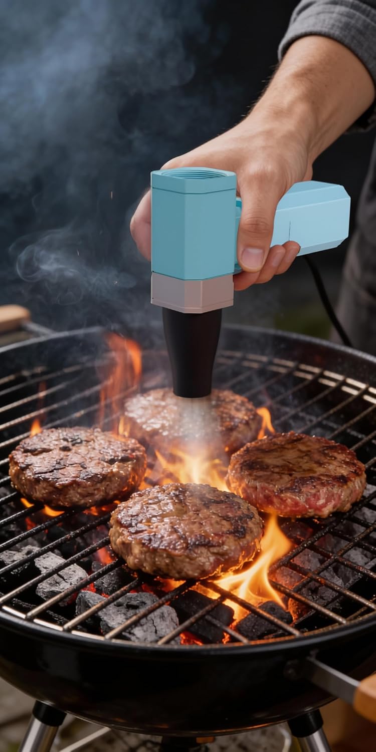 Powerology Drift Handheld Turbo Fan β Blue