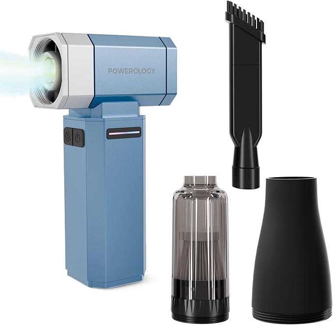 Powerology Drift Handheld Turbo Fan β Blue
