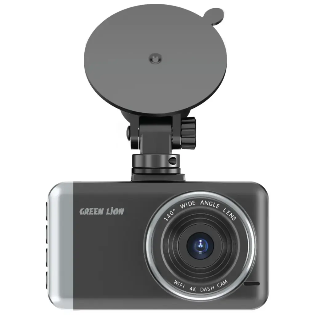 Green Lion Dash Cam Pro Front and Rear - Black