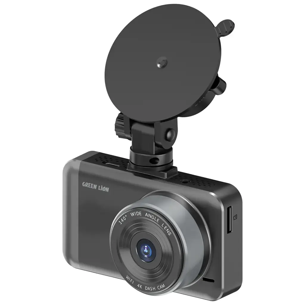 Green Lion Dash Cam Pro Front and Rear - Black