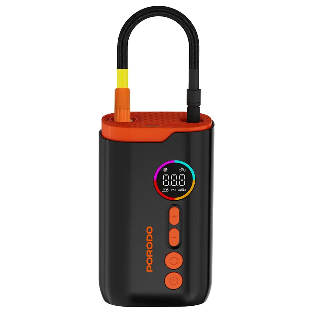 Porodo Lifestyle Electric Air Inflator - Black