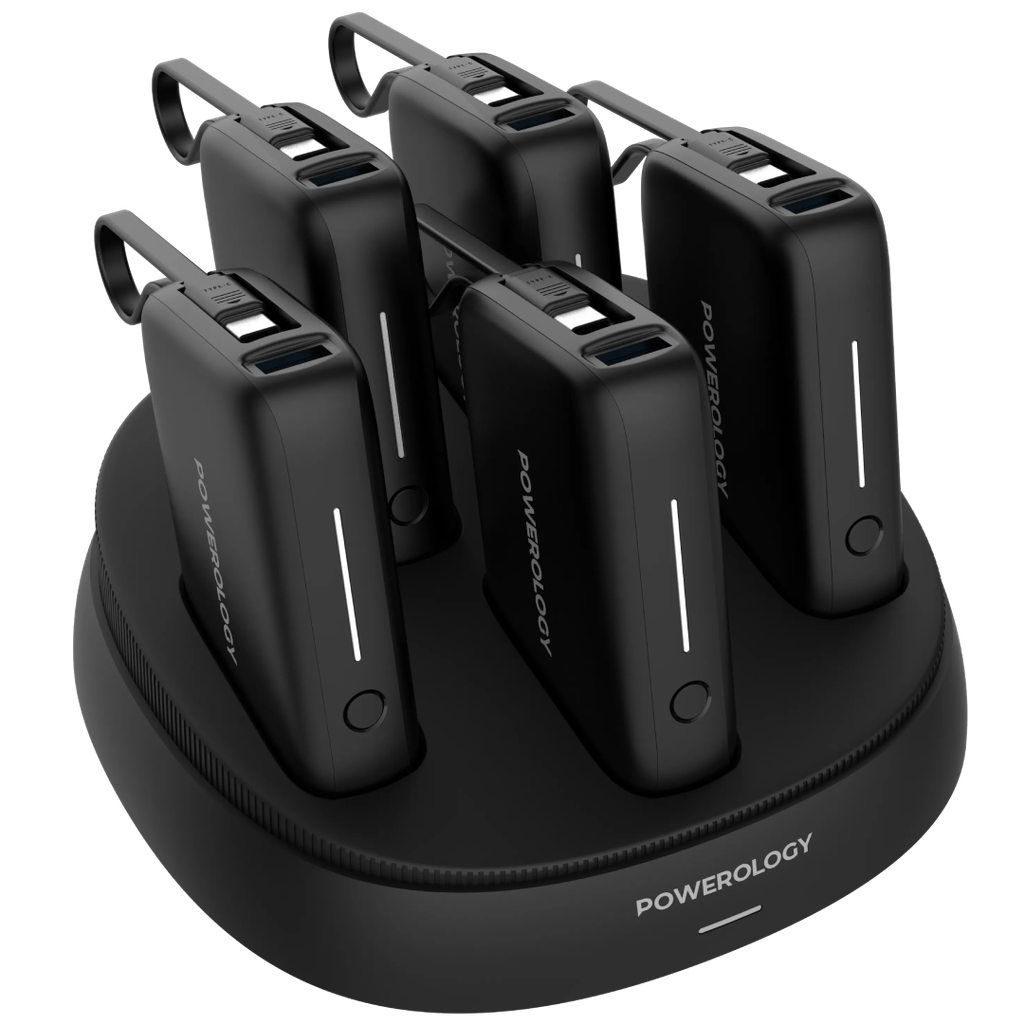 Powerology Γ 5 10000mAh Power Bank Station