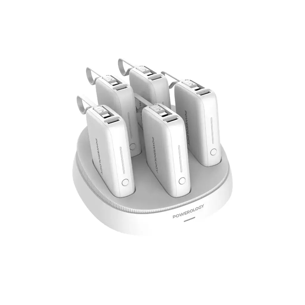Powerology Γ 5 10000mAh Power Bank Station