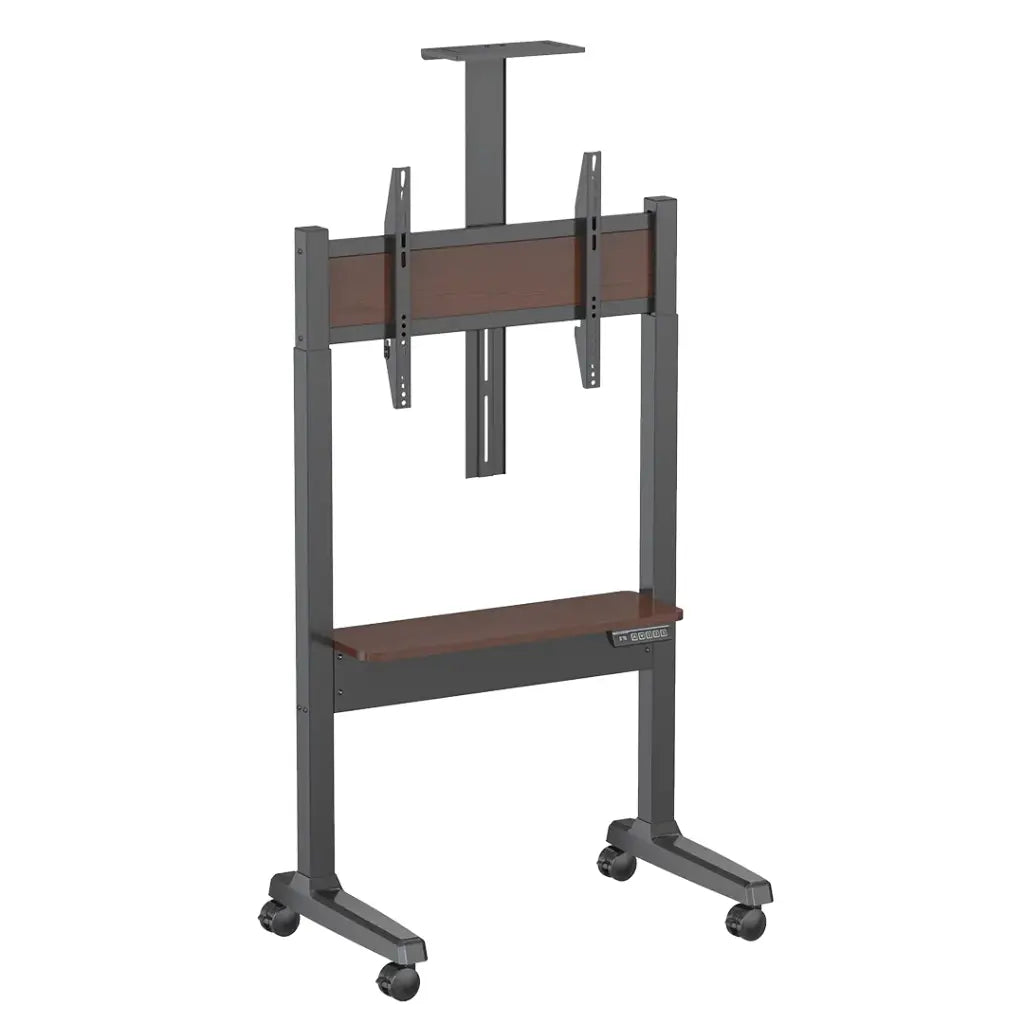 Powerology Electric TV Stand with Vertical Height Adjustment