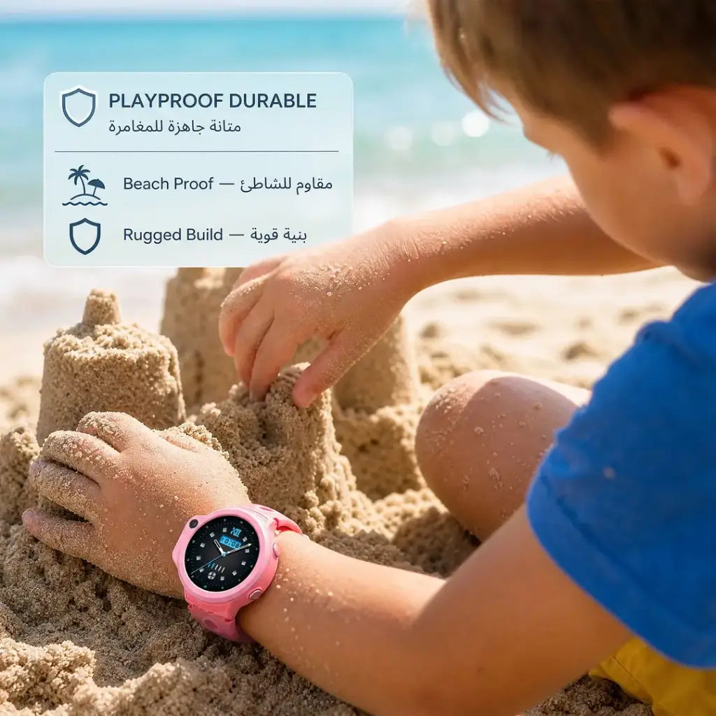 Porodo Tinzo Kids 4G Smart Watch Phone with GPS & Video Calling