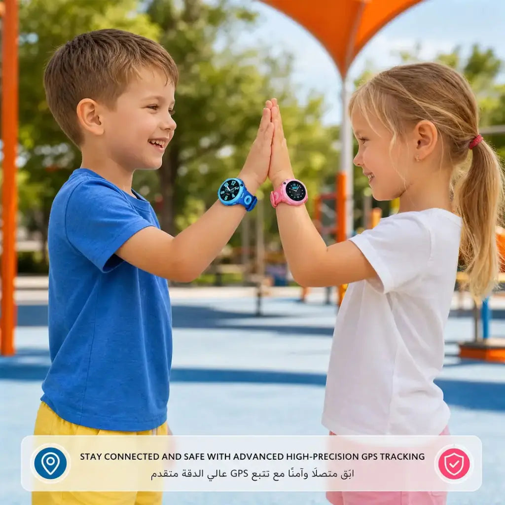 Porodo Tinzo Kids 4G Smart Watch Phone with GPS & Video Calling