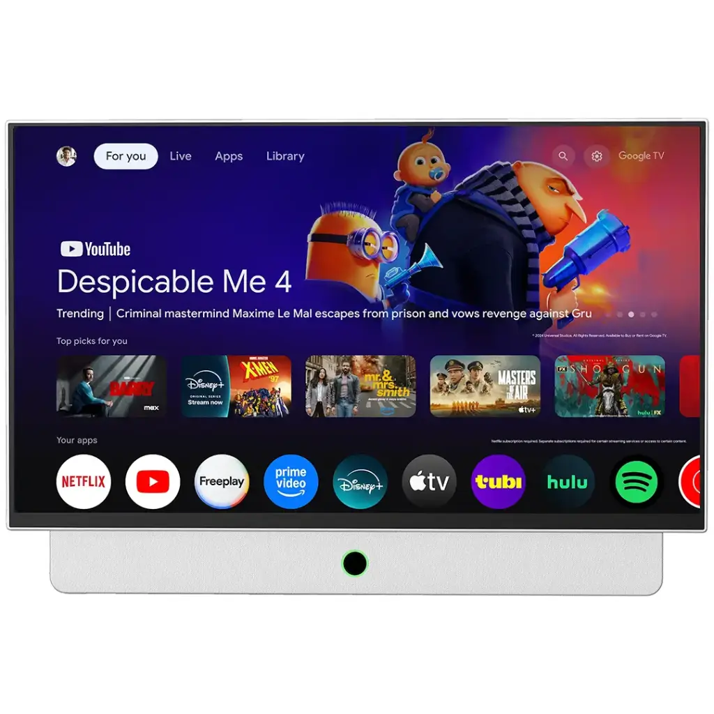 Powerology Portable FHD Smart TV - White