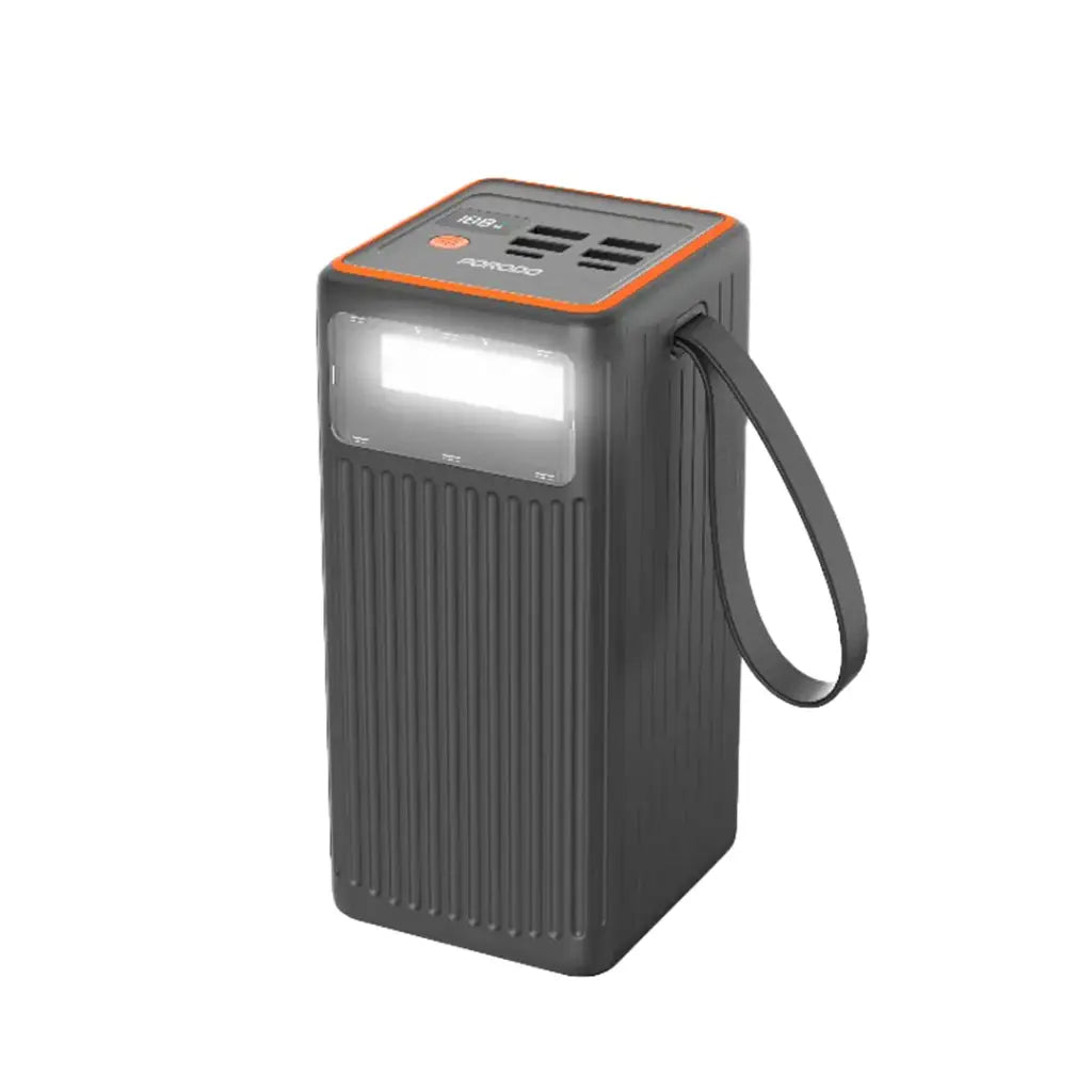 Porodo 60000mAh Power Bank Multi-Device PD Charging - Black